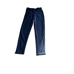 Black Fleece Lined Leggings Pants Womens Size Medium‎